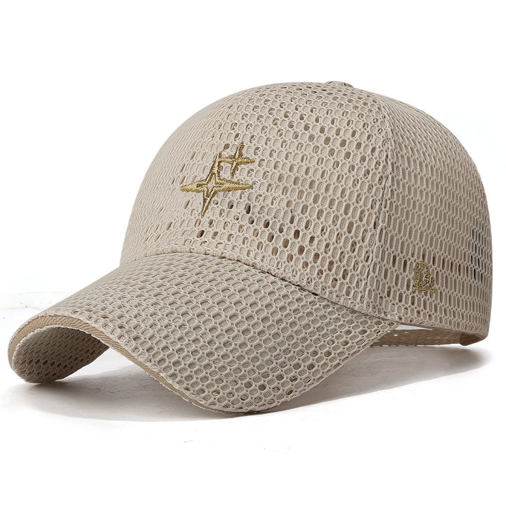 Kvinnef brodert smil caps Skanto