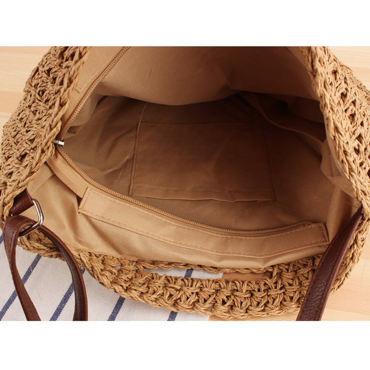 Handbag with modern macrame textures Skanto