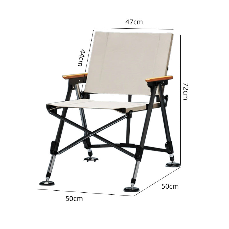 Comfortable High-Back Camping Chair Skanto