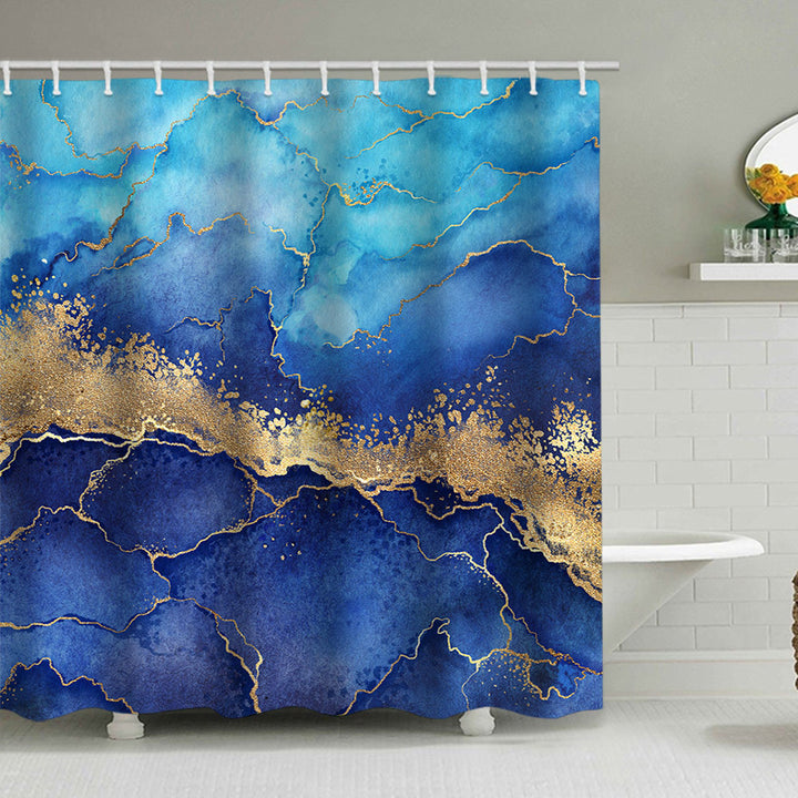 Kunstnerisk Marmor Design Dusjforheng Skanto