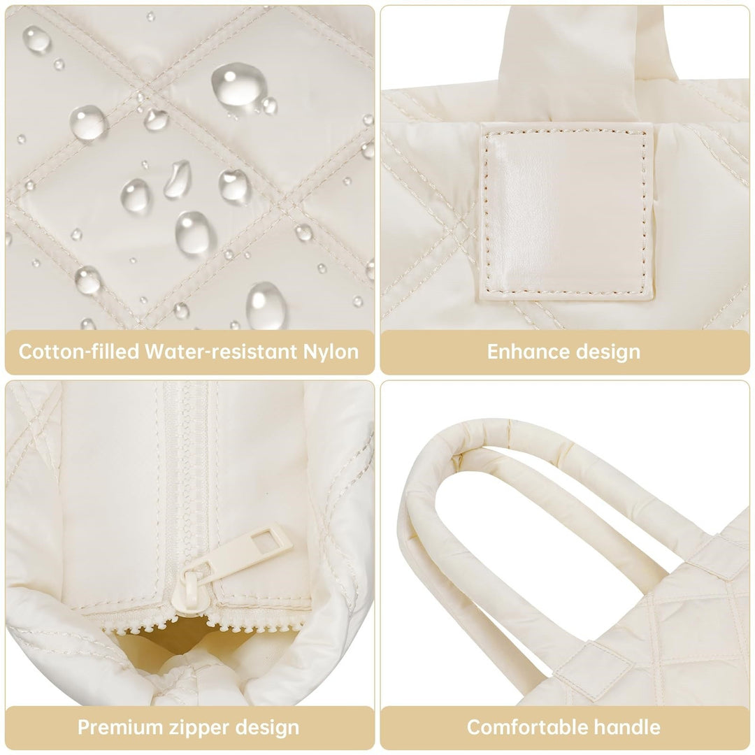 Quiltet Shopper-veske Skanto