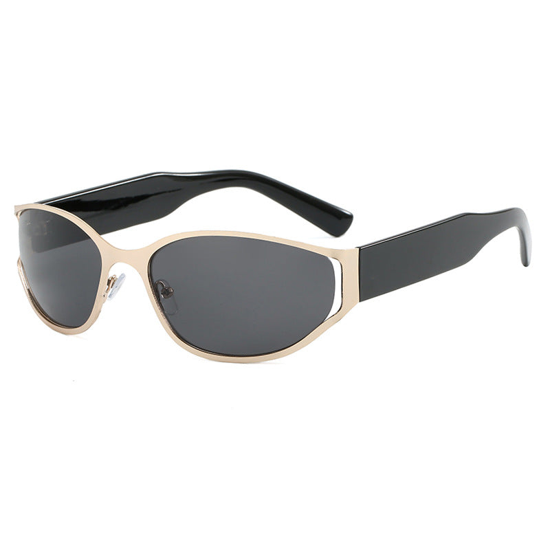 Women's modern sunglasses with elegant contours and protective UV filter Skanto