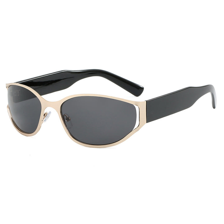 Women's modern sunglasses with elegant contours and protective UV filter Skanto