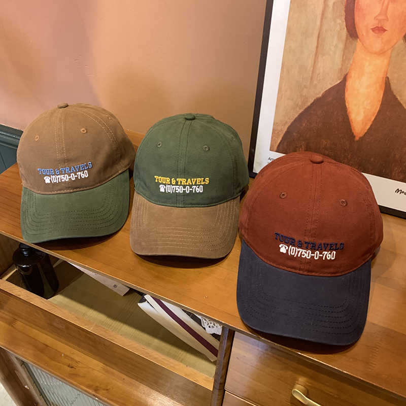 Herre Casual Reisemotiv Baseball Caps Skanto