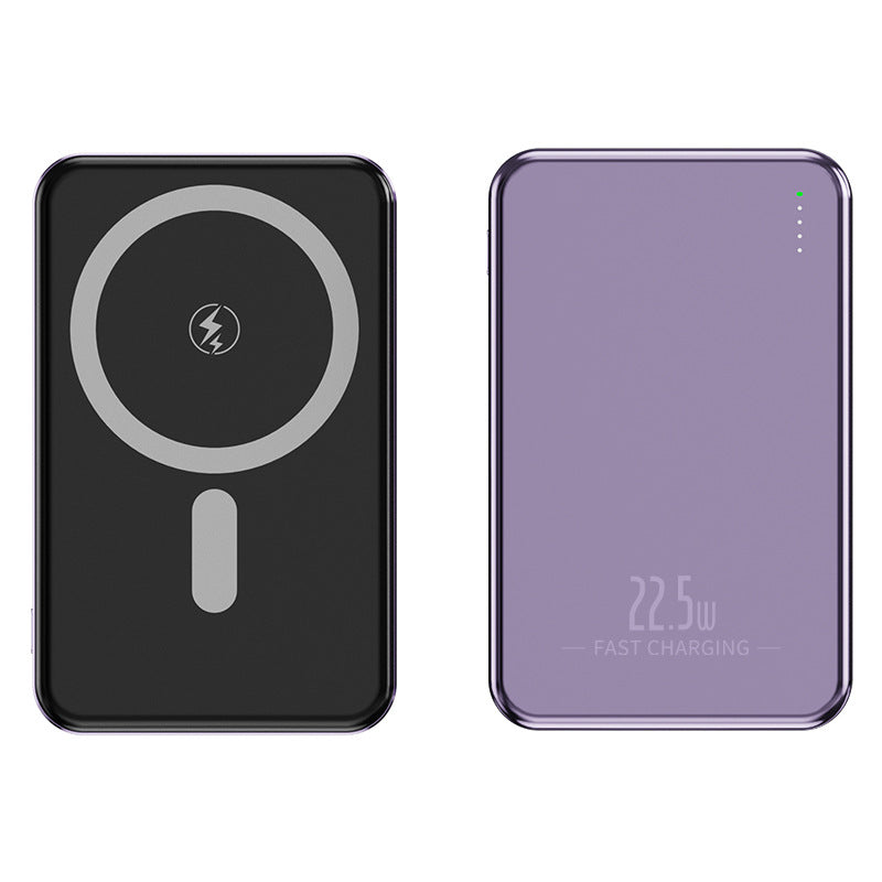 Magnetisk powerbank med hurtig Qi-ladeteknologi Skanto