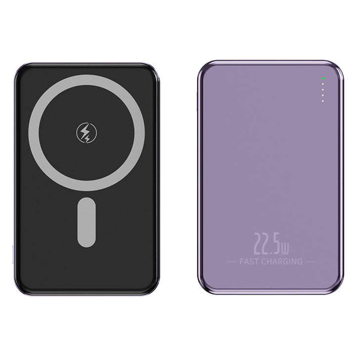 Magnetisk powerbank med hurtig Qi-ladeteknologi Skanto