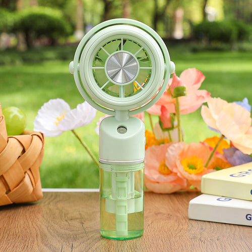 Dame Bærbar Mini-Vifte med Sprayfunksjon Skanto