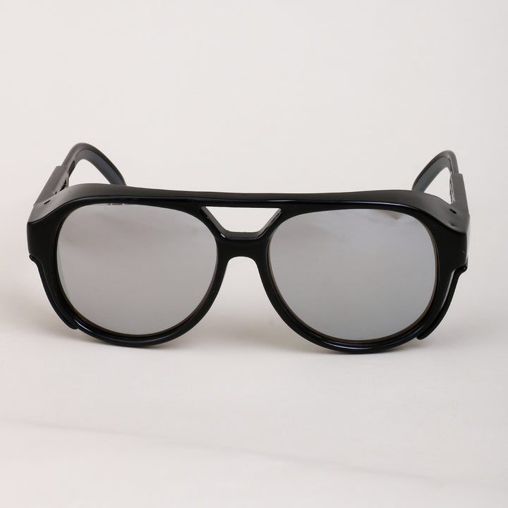 Dame oversized solbriller i geometrisk design med robust ramme og polarisert glass Skanto