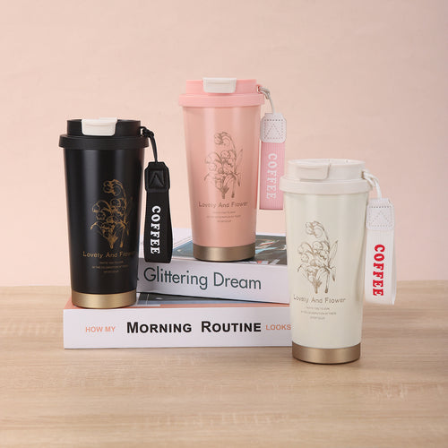 Dame elegant og isolert To-Go drikkekopp Skanto