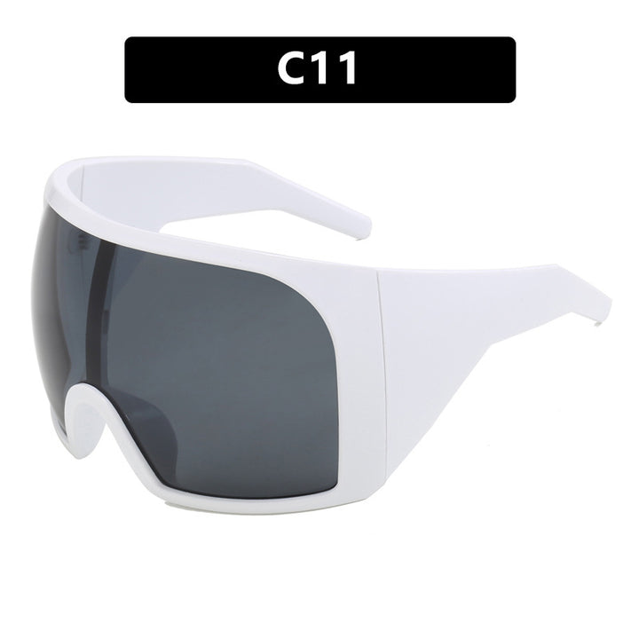 Dame sporty solbrille med aerodynamisk design Skanto