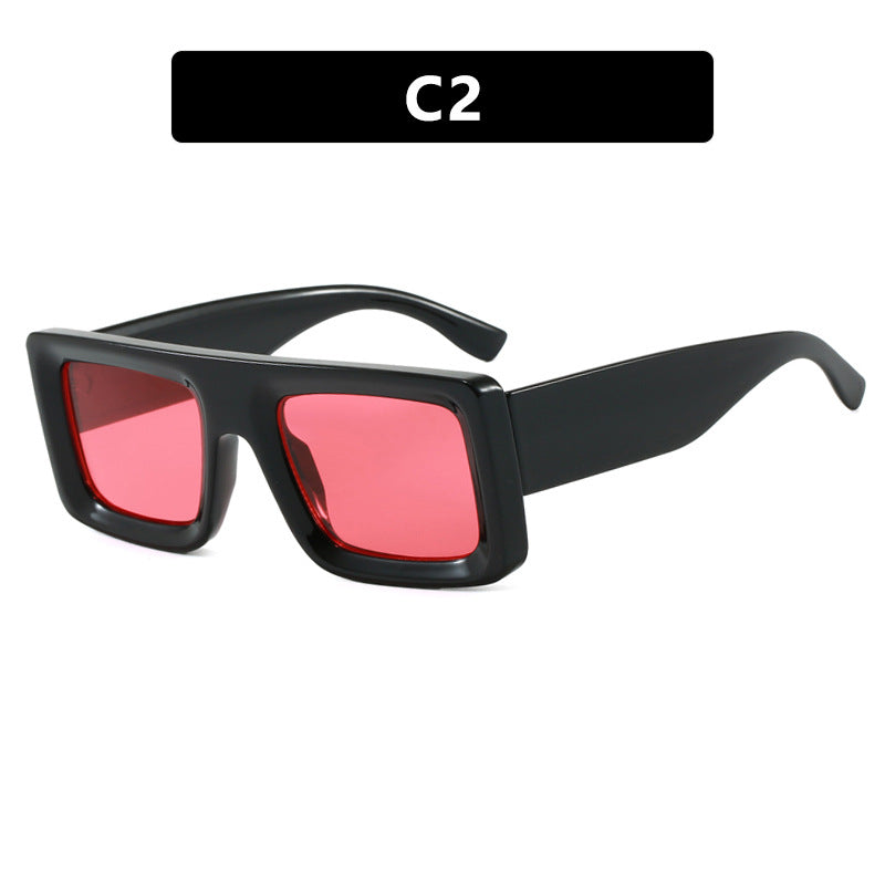 Women's Stylish Square Sunglasses with Robust Frame and Protective Lenses Skanto
