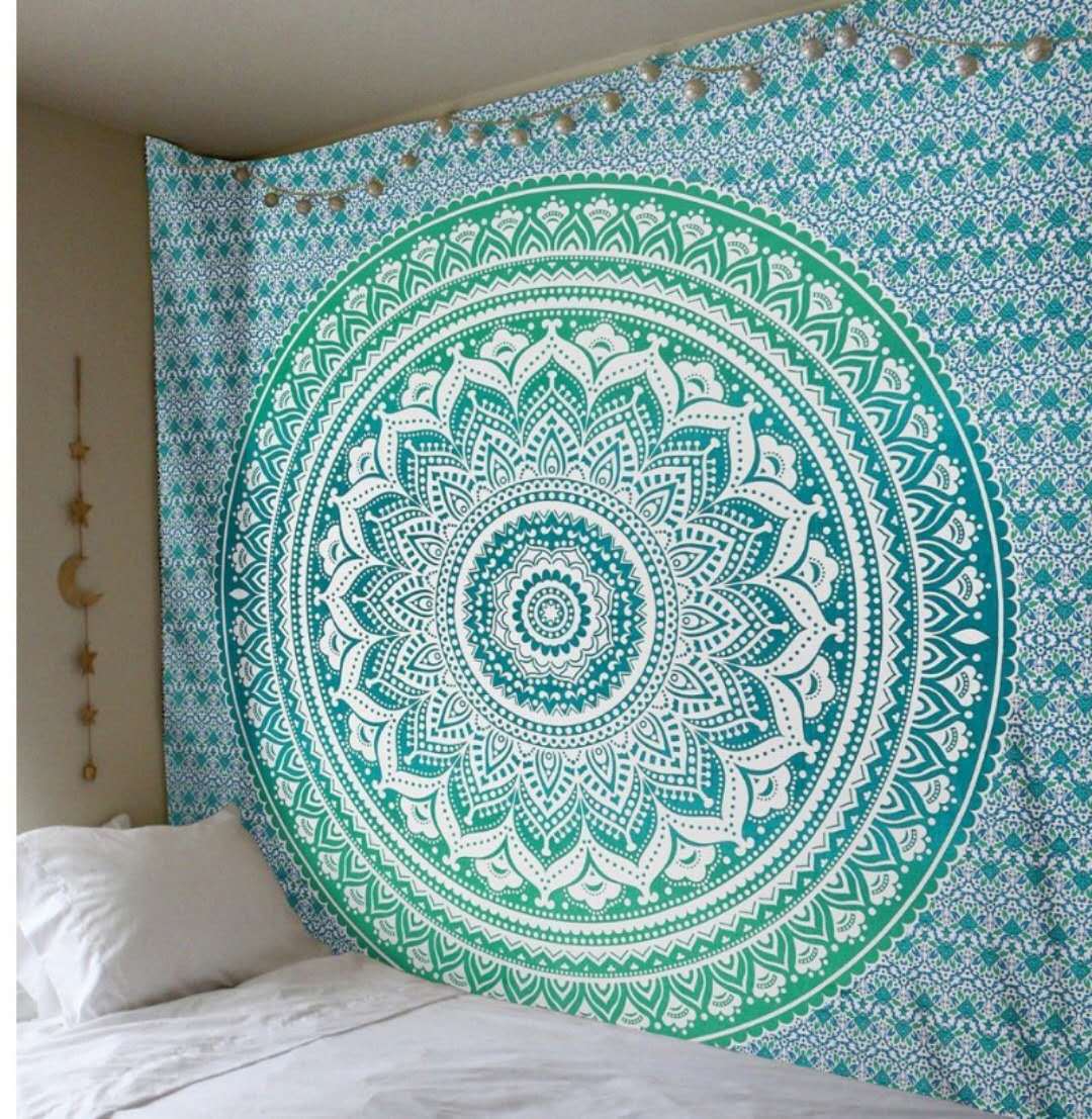 Dame Mandala Veggdesign Skanto