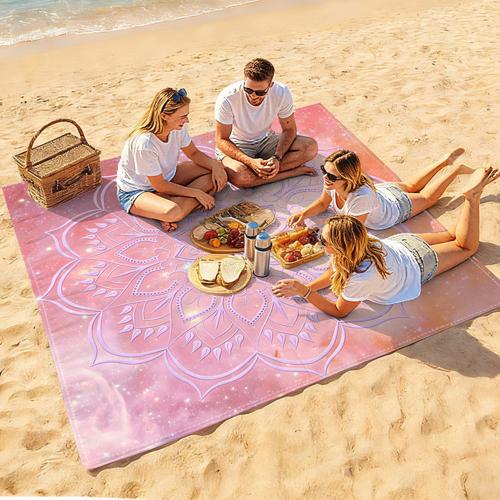 Mandala Design Strandmat Skanto