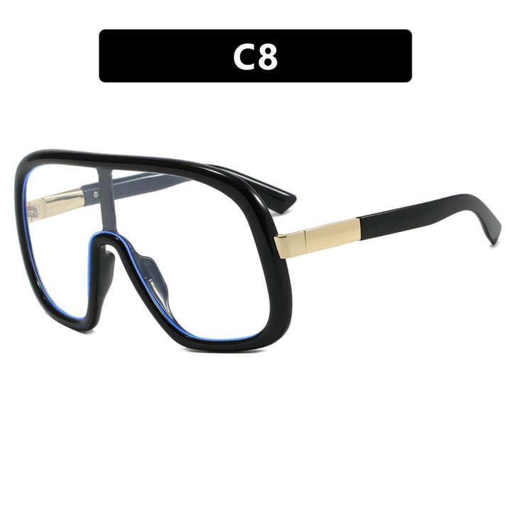 Women's oversized sunglasses in elegant retro design Skanto