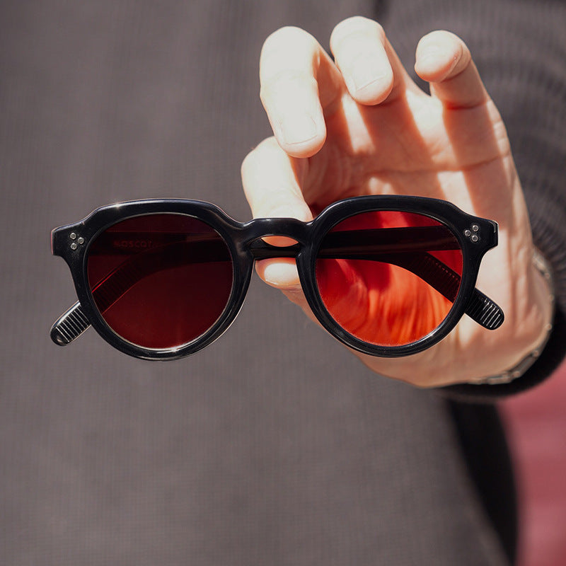 Women's stylish round glasses Skanto