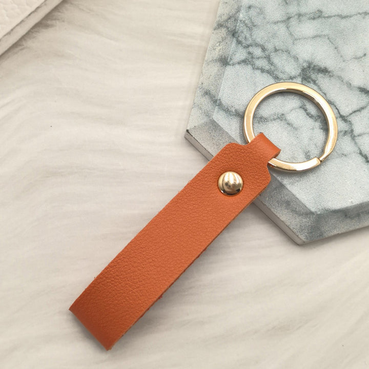 Unisex nøkkelring med elegant kunstskinndesign Skanto