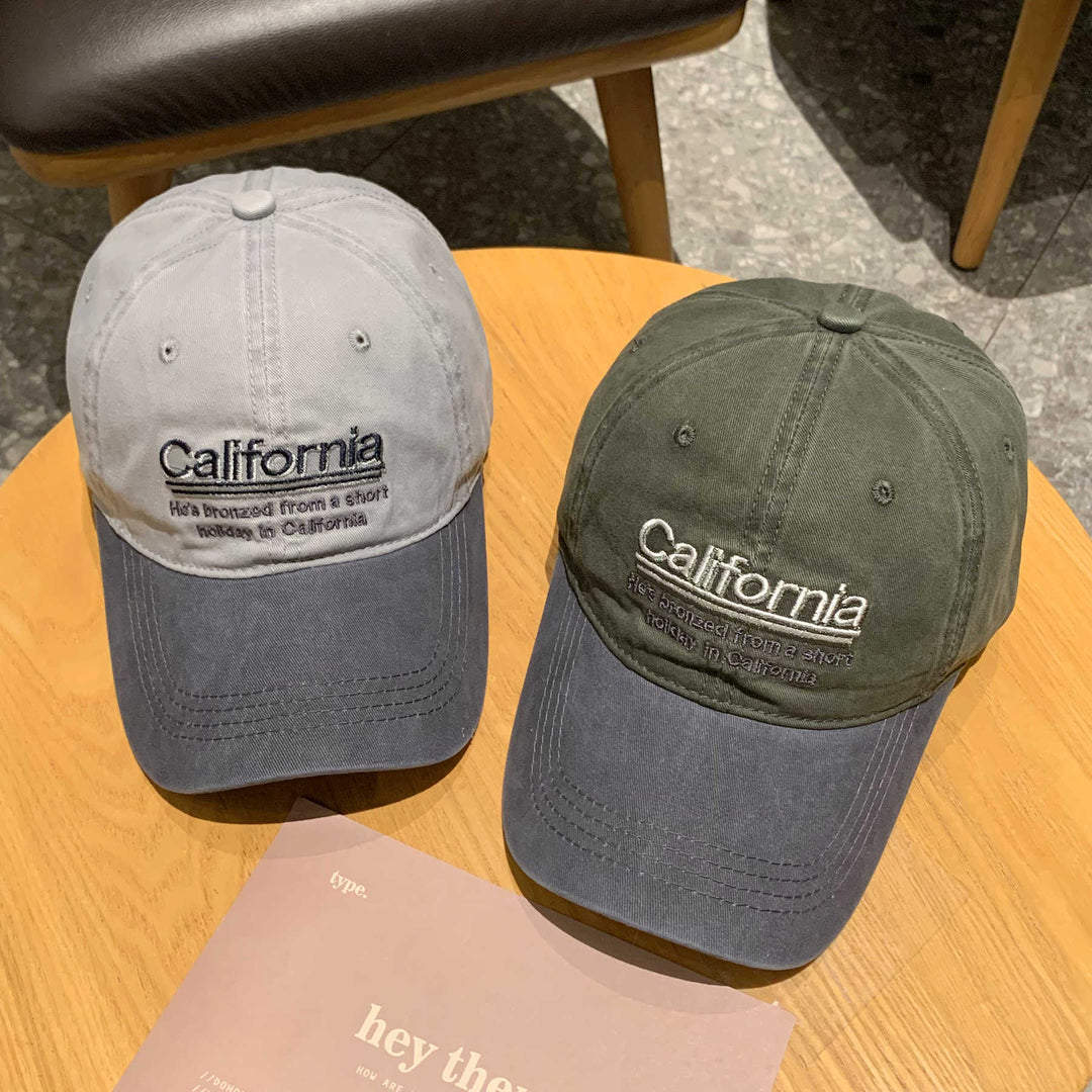 Herrejusterbar teksturert caps Skanto
