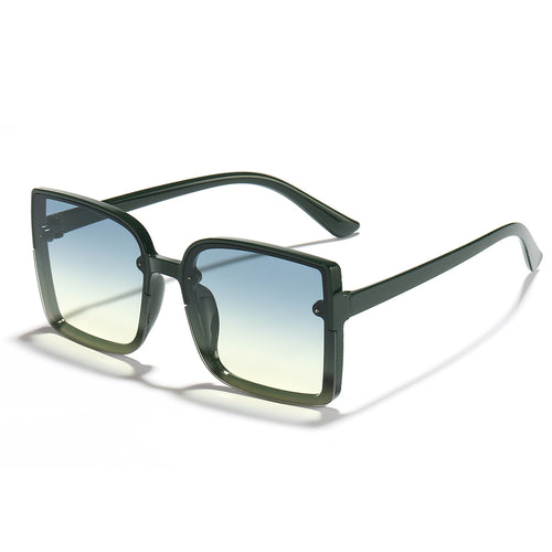 Dame oversized kvadratisk solbrille med moderne gradienteffekt Skanto