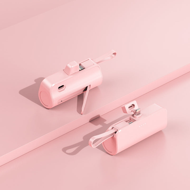 Kompakt Powerbank med integrert ladetilkobling Skanto
