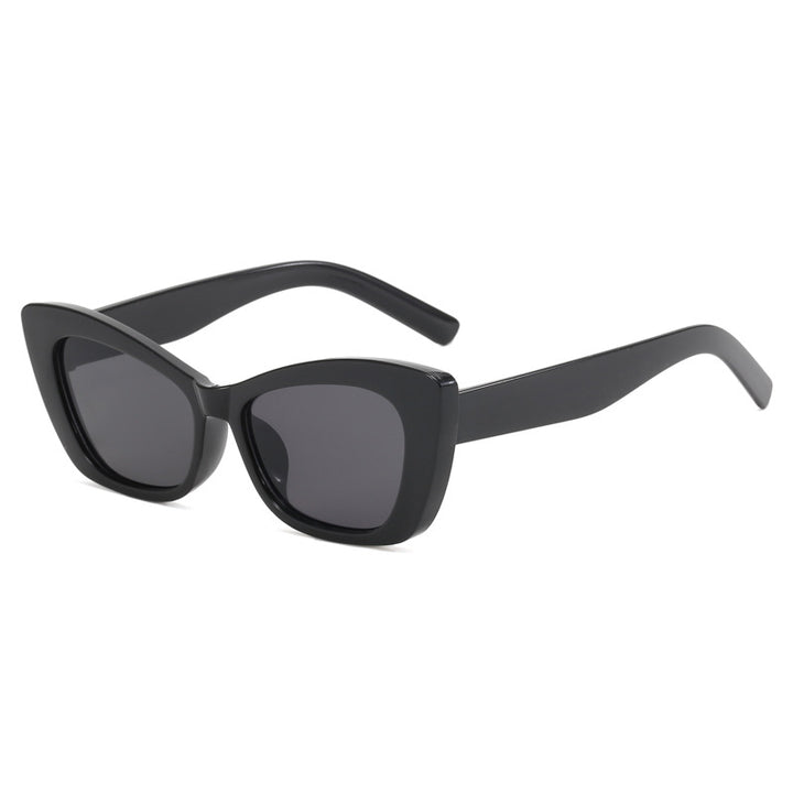 Damer Cat-Eye solbriller med stilige elementer Skanto