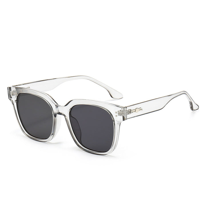 Dame firkantet solbrille med stilig ramme Skanto