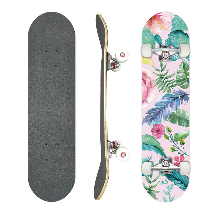 Grafisk Kunstnerisk Skateboard Skanto