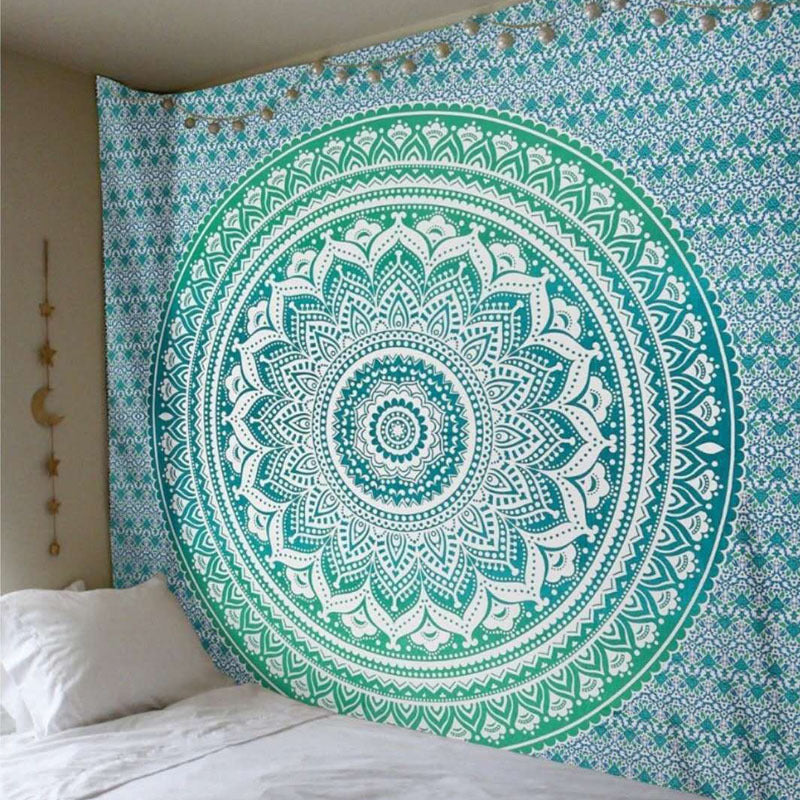 Dame Mandala Veggdesign Skanto