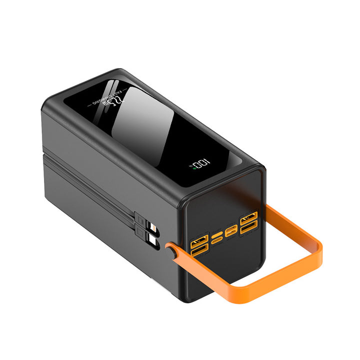bærbar høyhastighets powerbank med skjerm Skanto