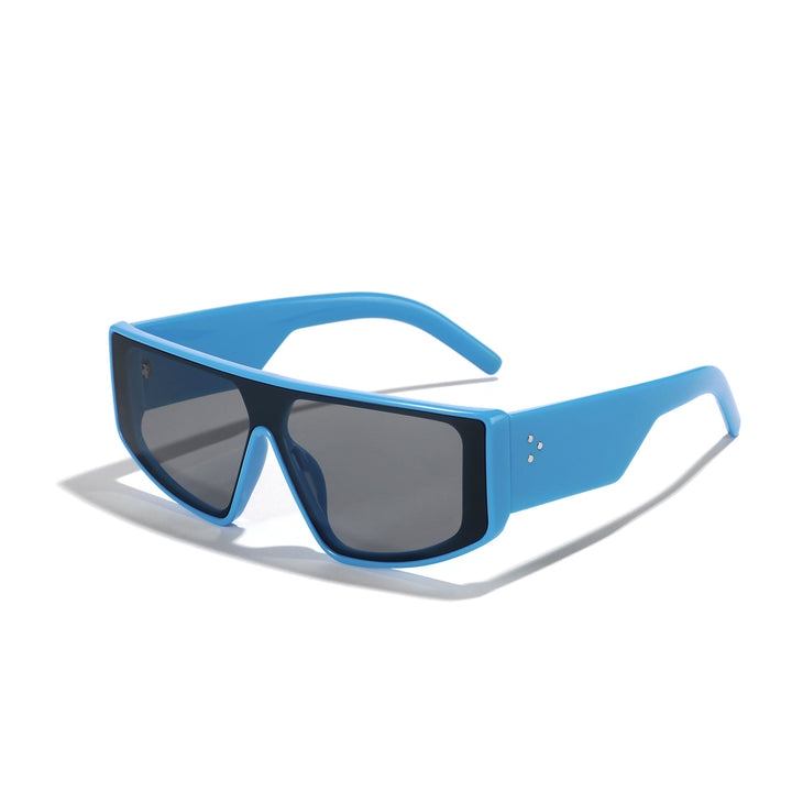 Dame futuristisk oversized solbrille Skanto