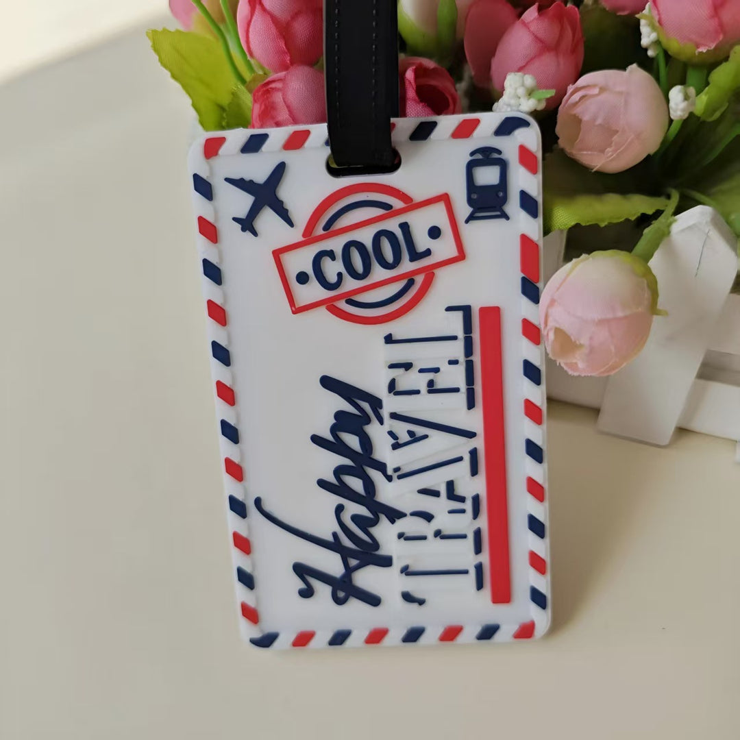 Unisex Retro Puslespill-tema Bagasjelapp Skanto