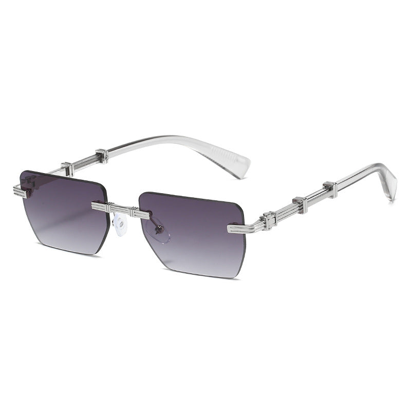 Dame Geometrisk Solbrille Skanto