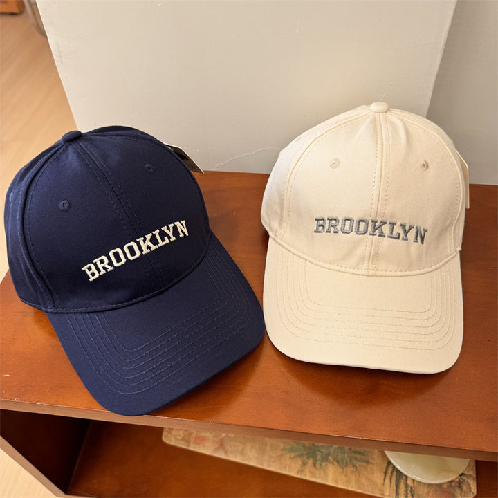 Herre Casual Brodert Bomull Baseball Caps Skanto