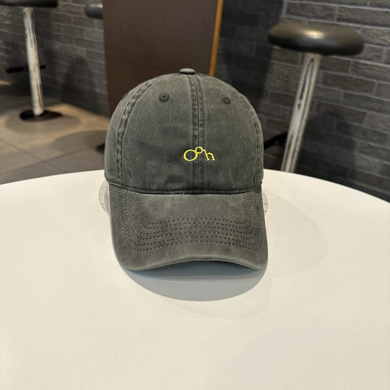 Herre Casual Myk Bomull Justerbar Baseball Caps Skanto