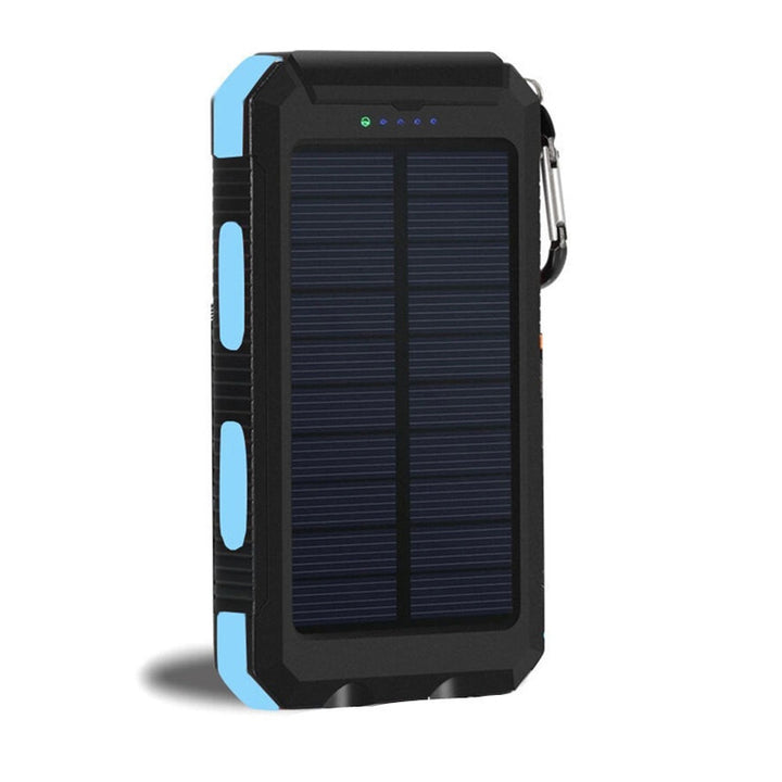 Solcelledrevet powerbank med høy kapasitet og støtsikker design Skanto