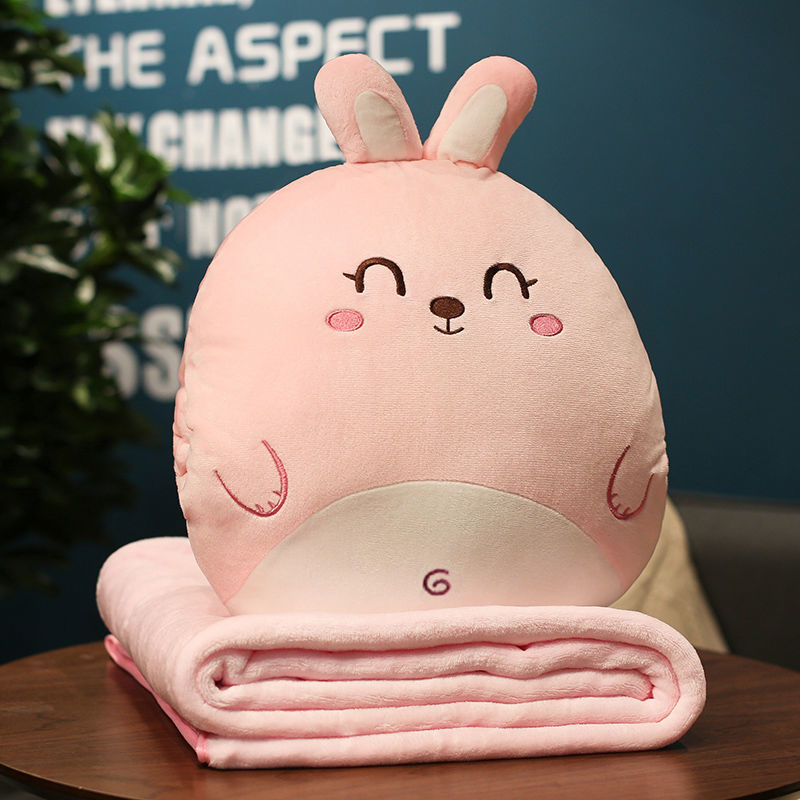 Plush gulrotpute og teppesett Skanto