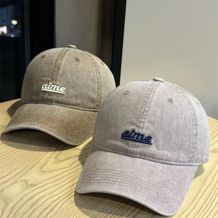 Kvinne Casual Vintage-Inspirert Bomull Baseball Cap Skanto