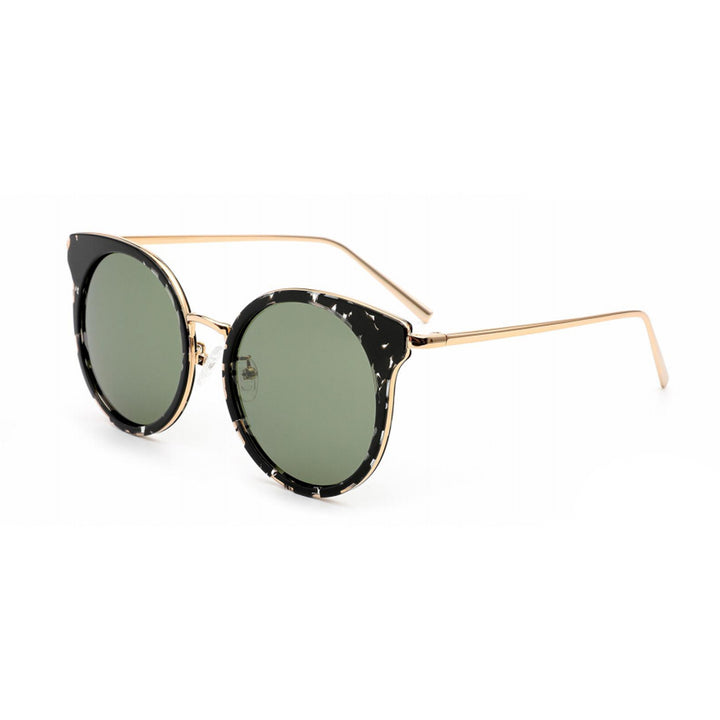 Dame solbrille i trendy katteøye-stil Skanto