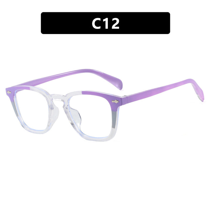 Women's Modern Square Sunglasses with Mirrored UV Protection Skanto
