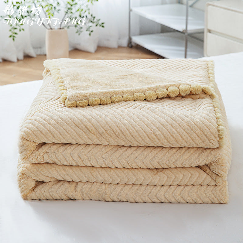 Damer høy kvalitet mikrofiber koseteppe Skanto