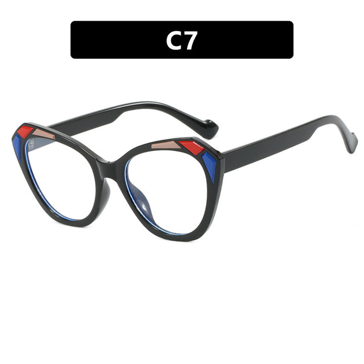 Women's cat-eye sunglasses with fashionable details Skanto