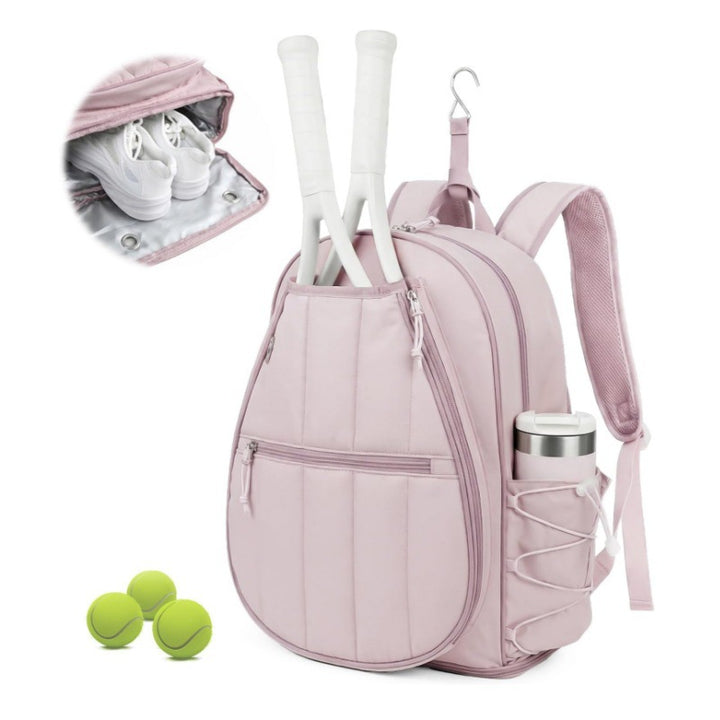 Sporty ryggsekk med spesielle rom for tennisutstyr Skanto