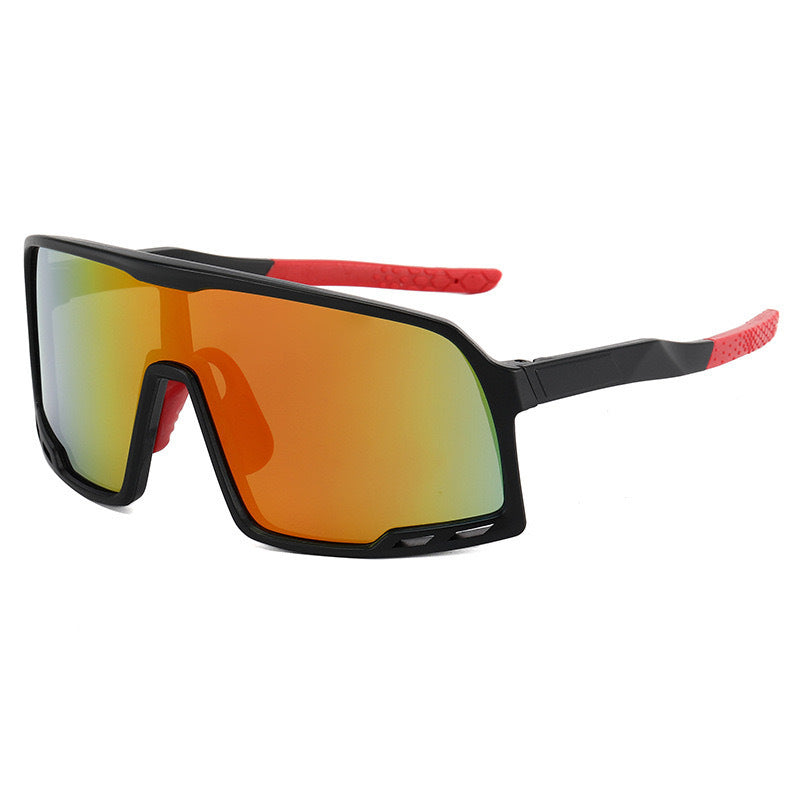 Dame Sportslig Høyytelses Solbrille med aerodynamisk Design og polariserte Linser Skanto