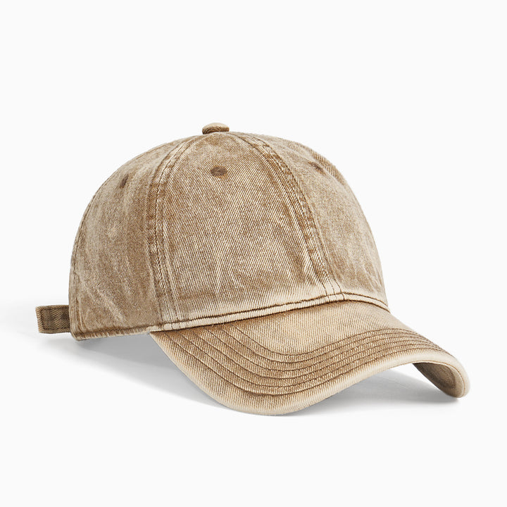 Dame Vintage-basecap i bomull med justerbar reim Skanto