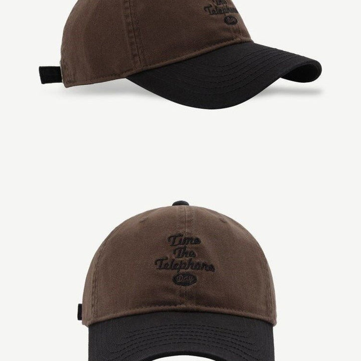 Herrejusterbar brodert caps Skanto