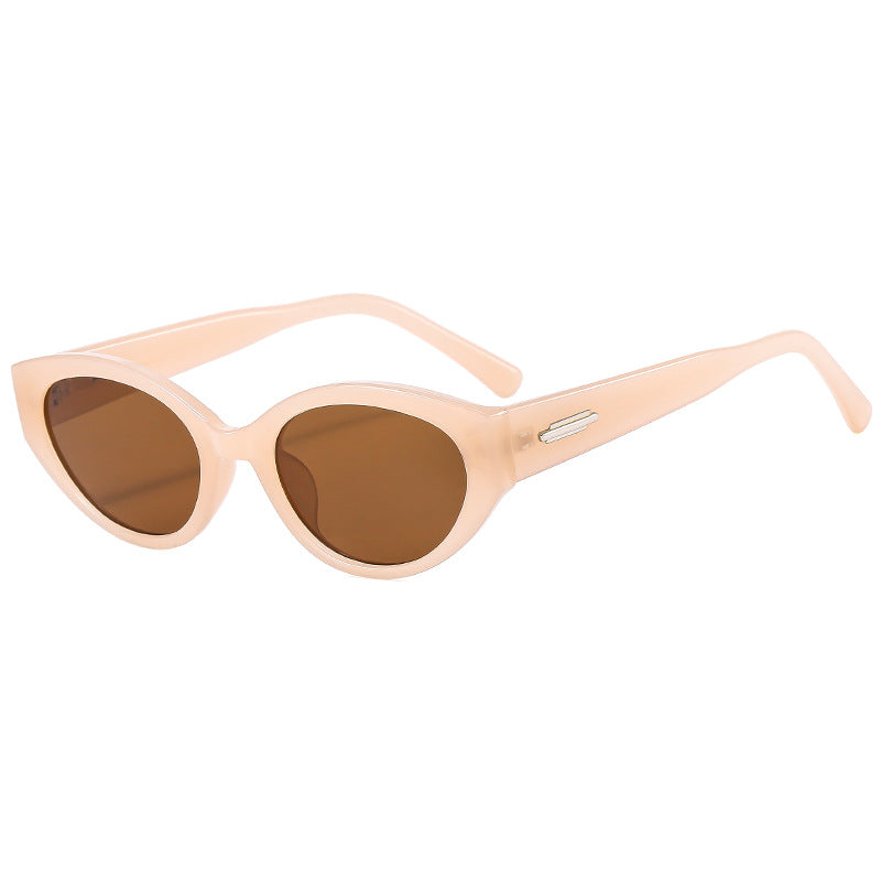 Dame Cat-Eye solbriller i retrostil Skanto