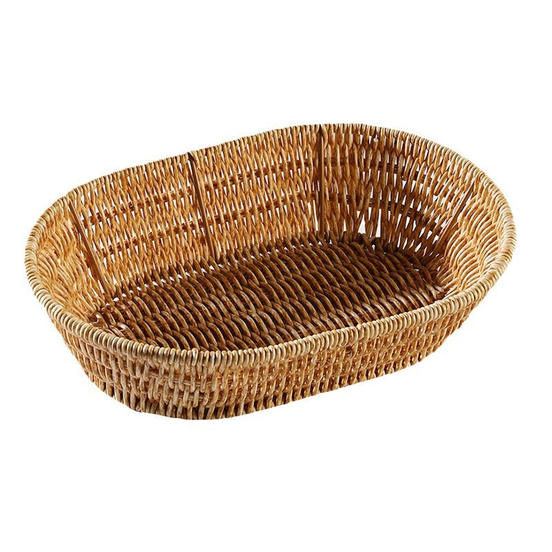 Håndlaget Vevd Brødkurv Skanto