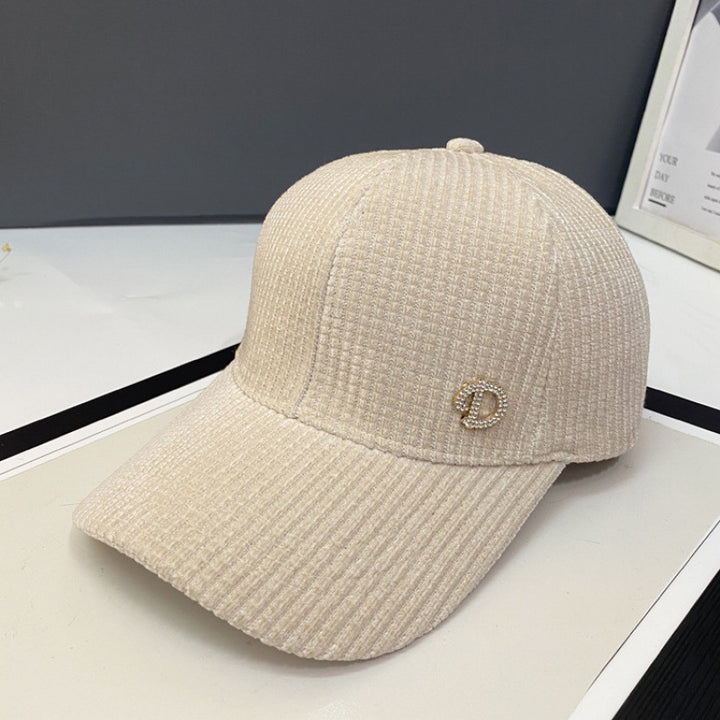 Kvinneforbedret teksturert baseballcaps Skanto