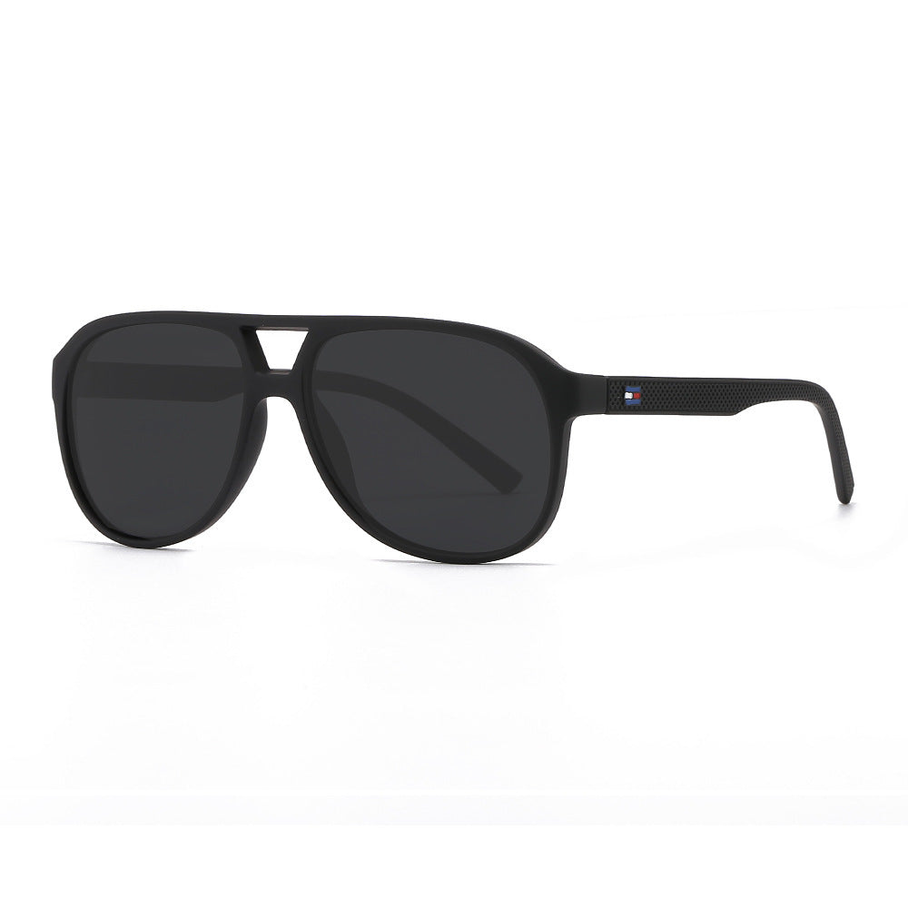 Herre Sleek Oversized Shield Solbriller Skanto