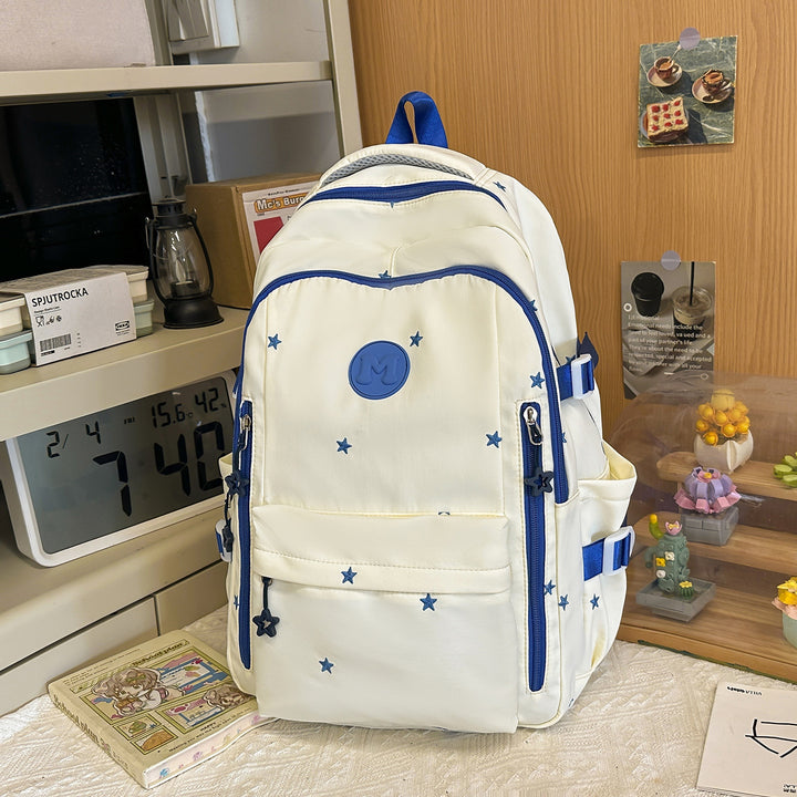 Søt utsmykket skolesekk