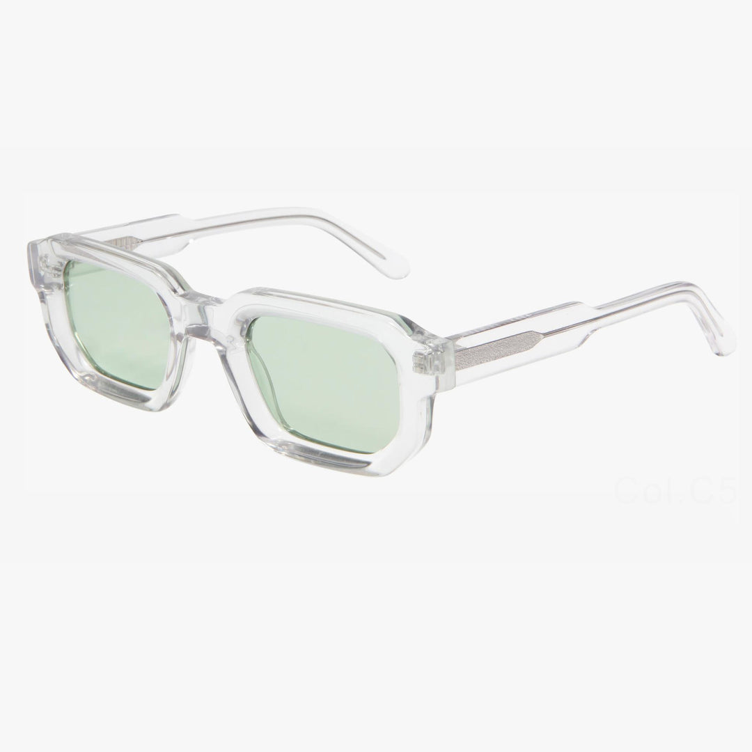 Dame solbrille i moderne geometrisk design fra Skanto